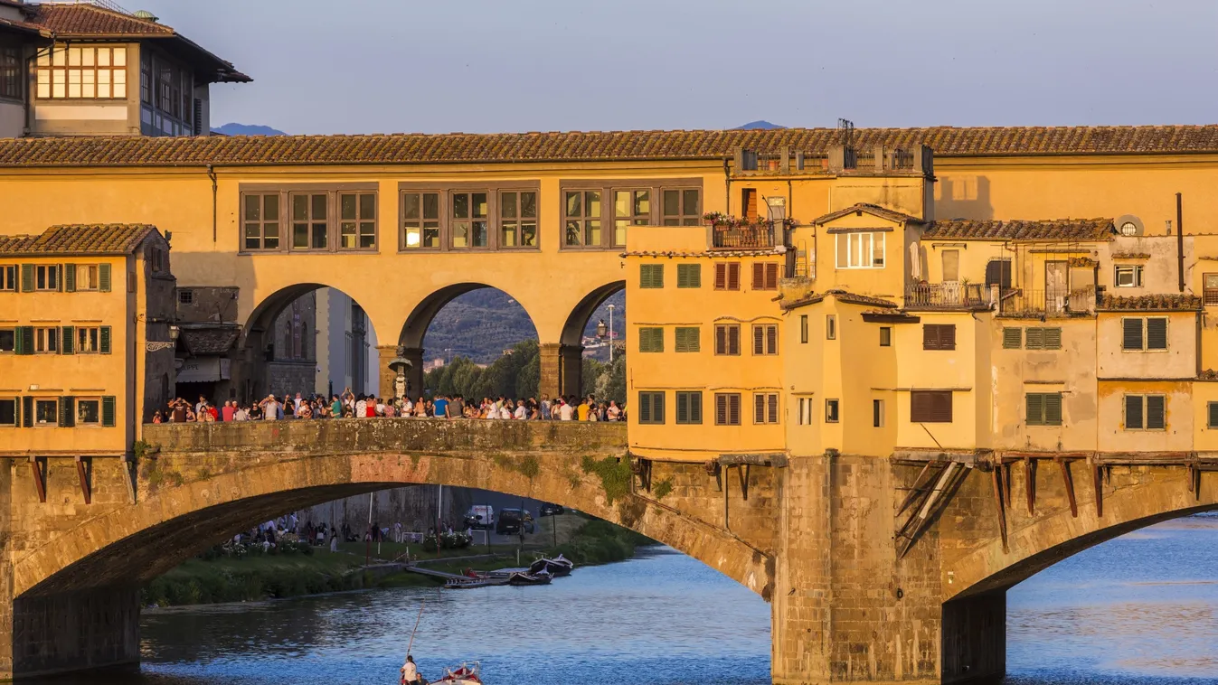 Firenze leghíresebb hídja végre visszakapja eredeti pompáját