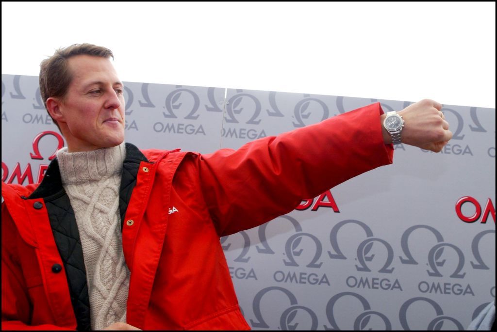 Michael Schumacher egyik hobbija volt a luxusórák gyűjtése