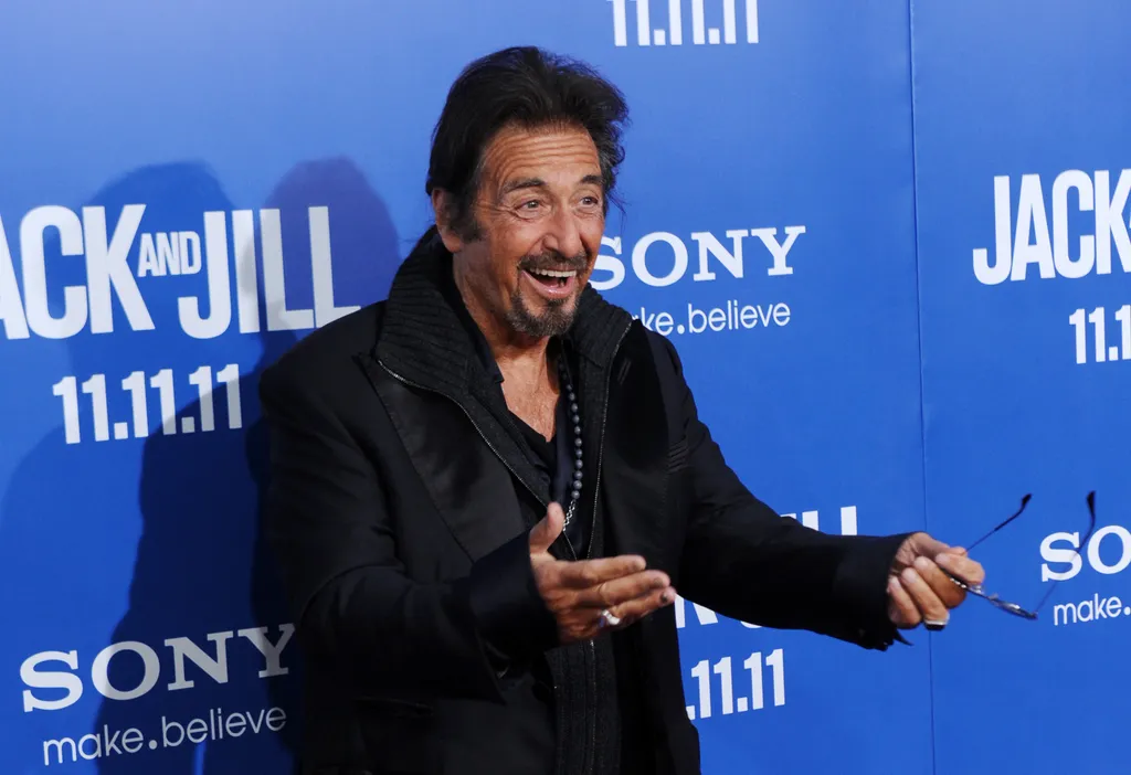 Al Pacino attends the "Jack and Jill" premiere in Los Angeels