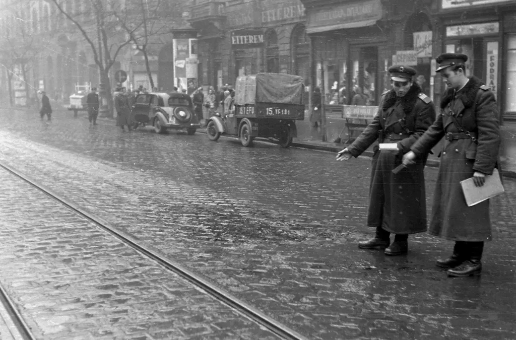Helyszínelés 1955-ben a mai Teréz körúton