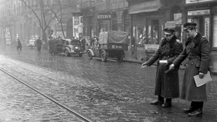 Helyszínelés 1955-ben a mai Teréz körúton