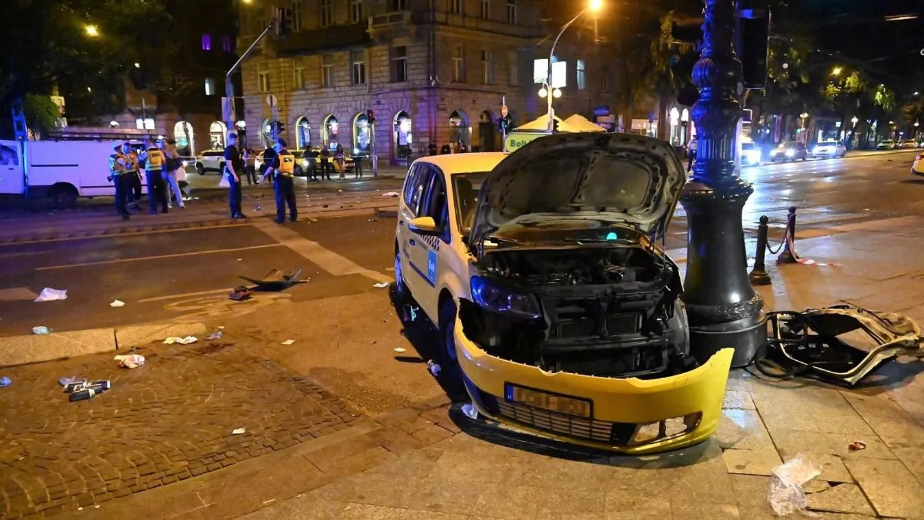 Most derült ki: brutális baleset történt éjjel Budapesten, sok a súlyos sérült - fotók