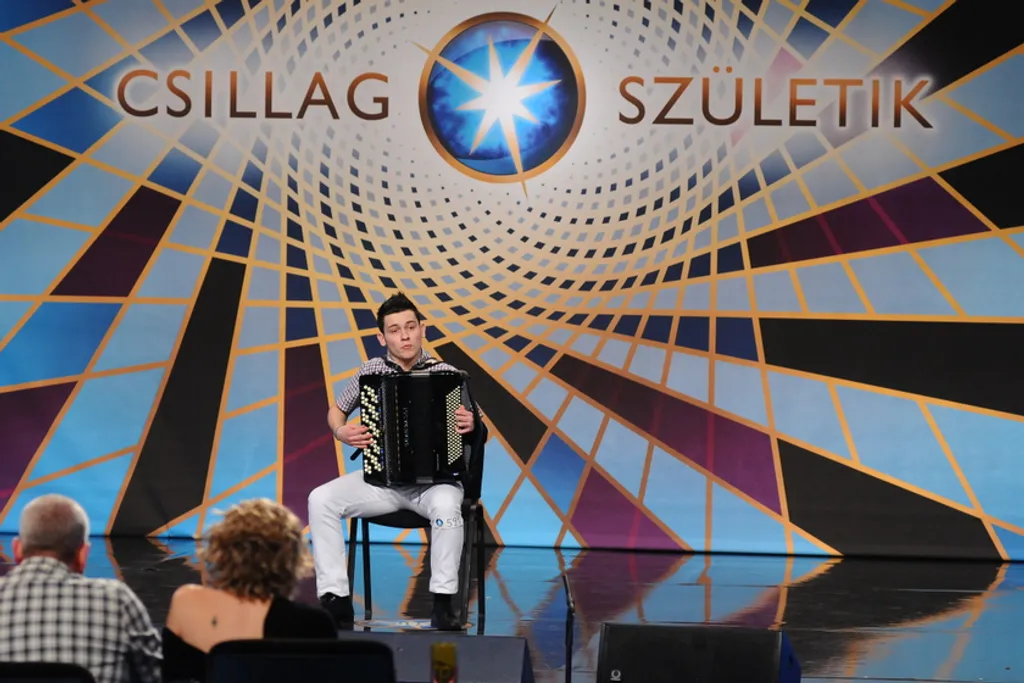 Szabó Ádám harmonikával szerepelt a tehetségkutató harmadik évadában