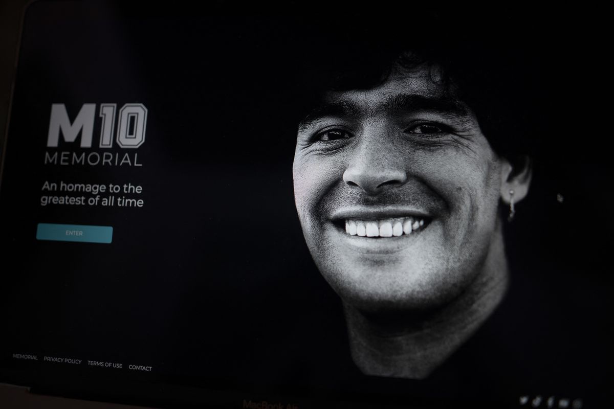 Second death anniversary of Diego Armando Maradona