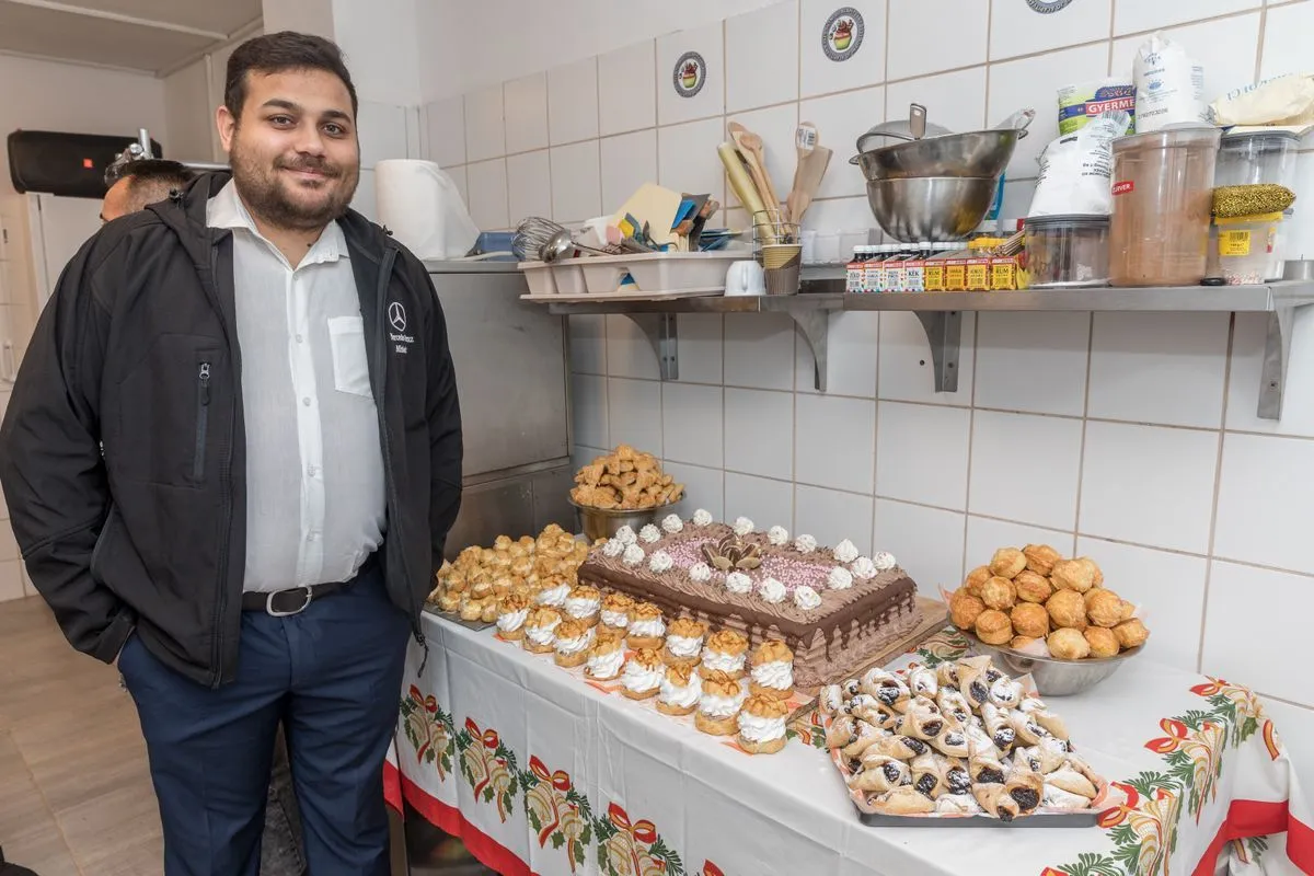Galamb Alex, a roma pék