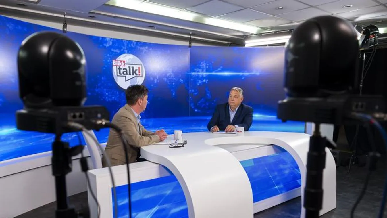Orbán Viktor a Blikknek: A háború és a béke pártján állók birkóznak most