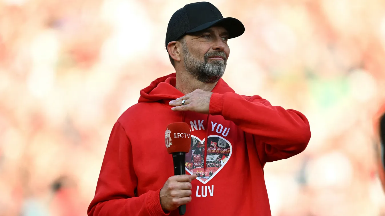 „Szeretlek titeket” - Szoboszlai is megdöbbenve hallgatta Jürgen Klopp búcsúját