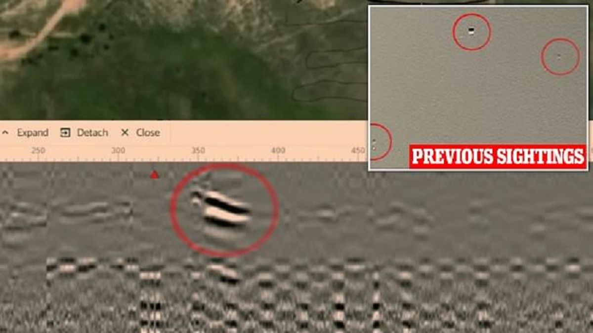 Bizarr pillanat: UFO tűnt fel a rakétateszten - Fotó