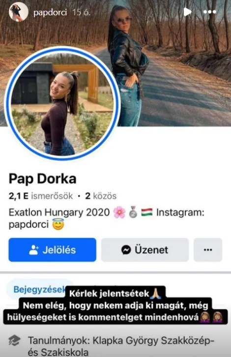 Kamu profil Pap Dorciról 