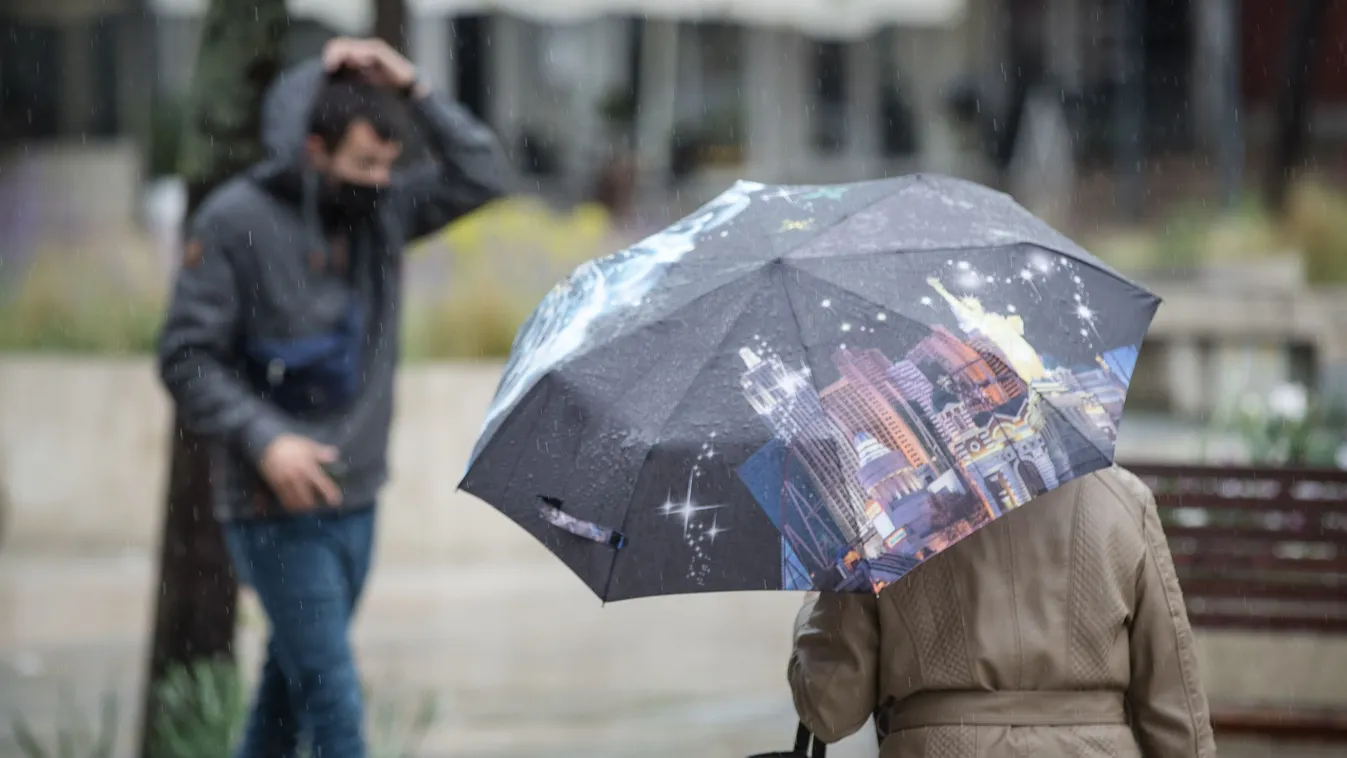 Brutális idő vár ránk pénteken, egyes vármegyékre 3 riasztást is kiadtak
