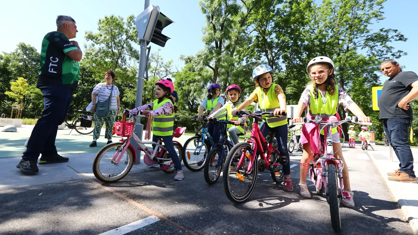 A gyerekek új kedvence: Családbarát KRESZ-park a Városligetben, ezt kár lenne kihagyni