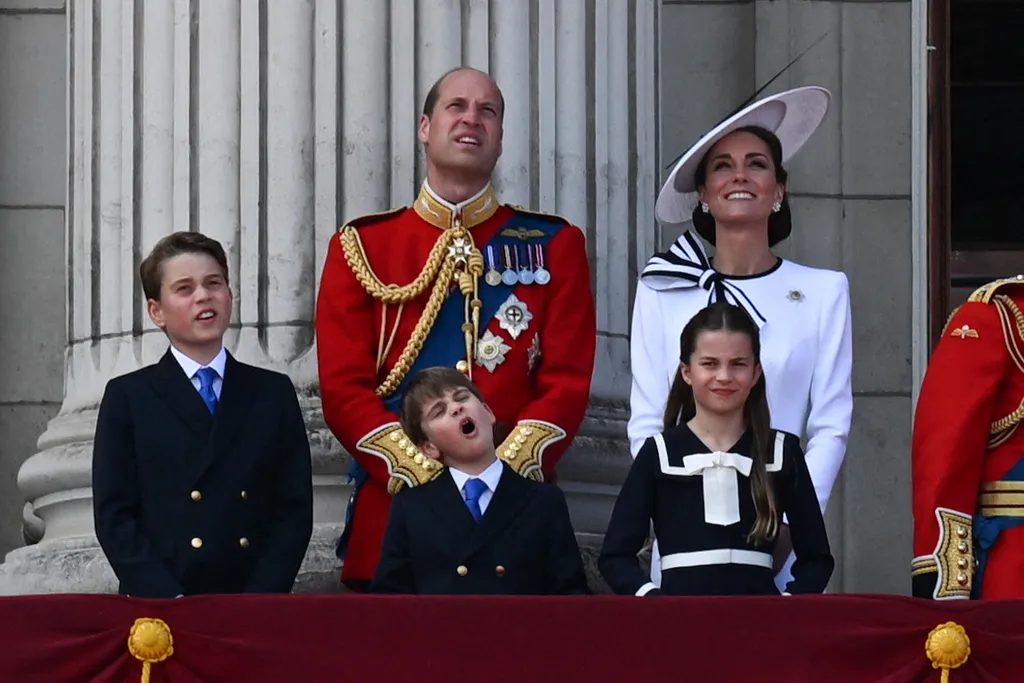 'Trooping the Colour' ceremony is held in London for the King's Birthday