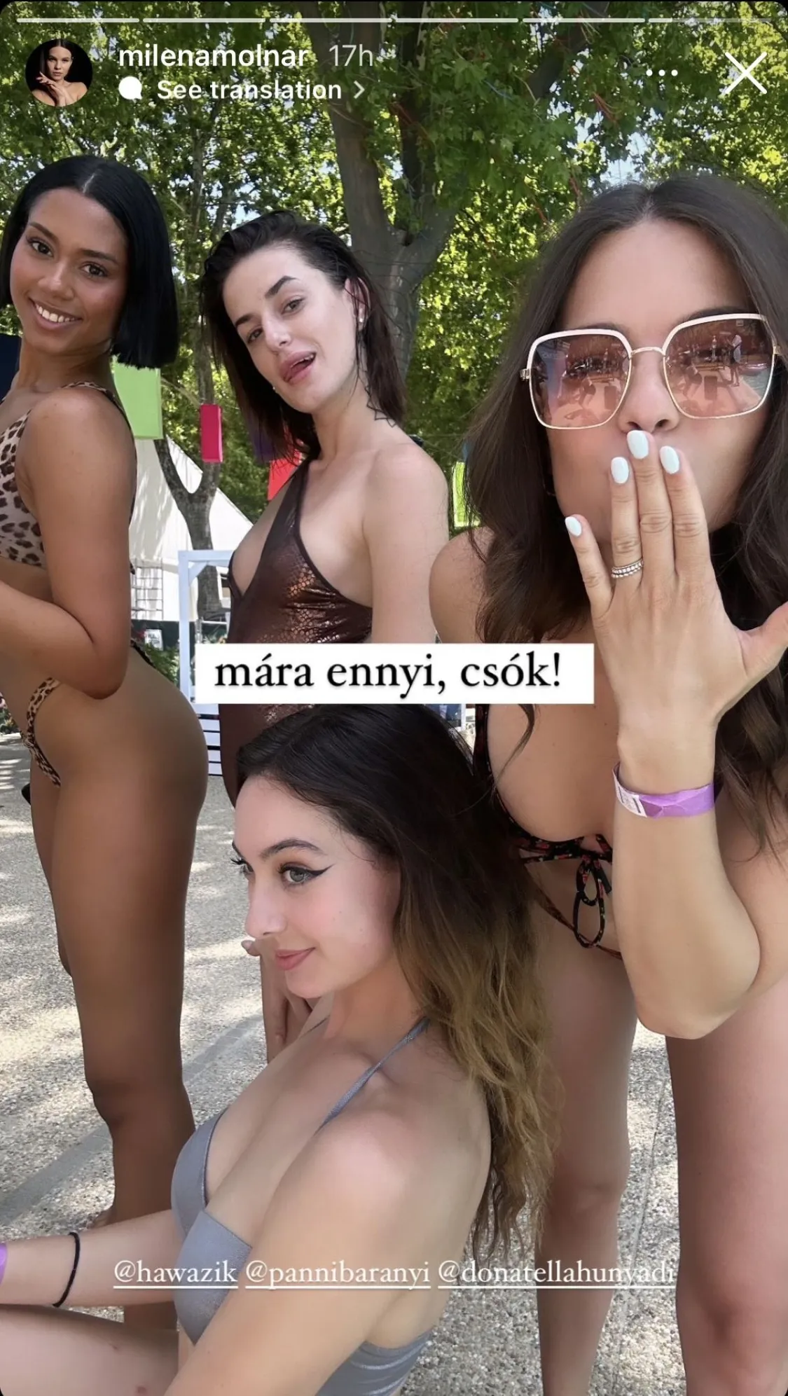 Hunyadi Donatella, Hawa, Panka buli