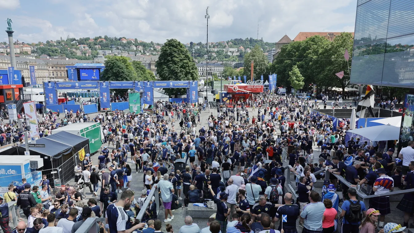 Magyar-skót: megjöttek az első, egészen furcsa fotók Stuttgartból - galéria