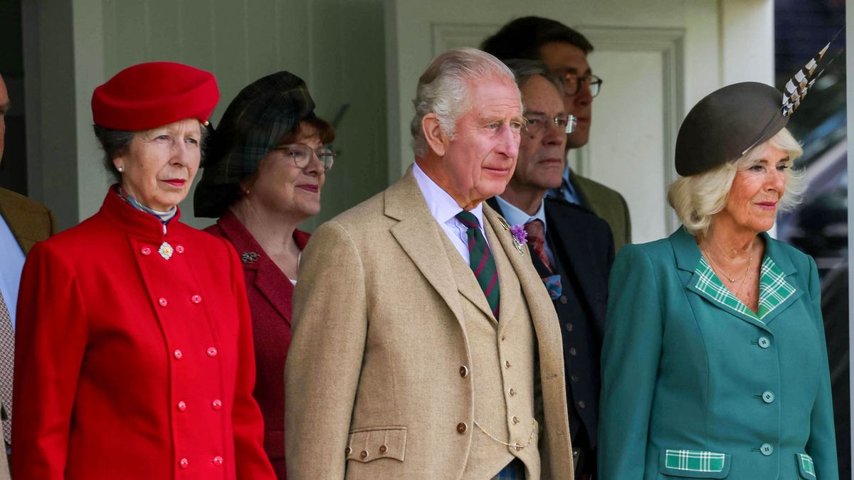 The King Attends the Braemar Gathering