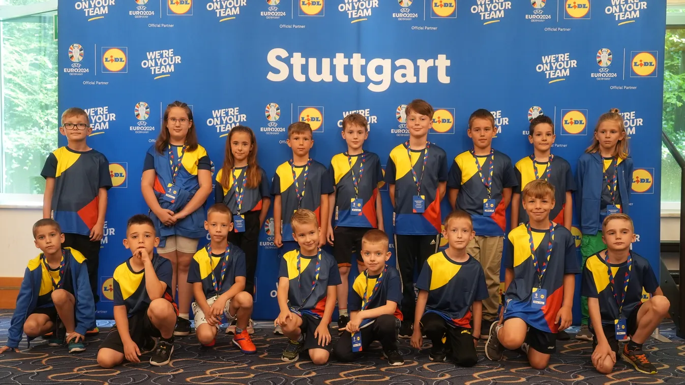 ÍGY KÜLDTÉK SZOBOSZLAI DOMINIKÉKAT A SKÓTOK ELLEN IS CSATÁBA A LIDL KIDS TEAM MAGYAR TAGJAI!