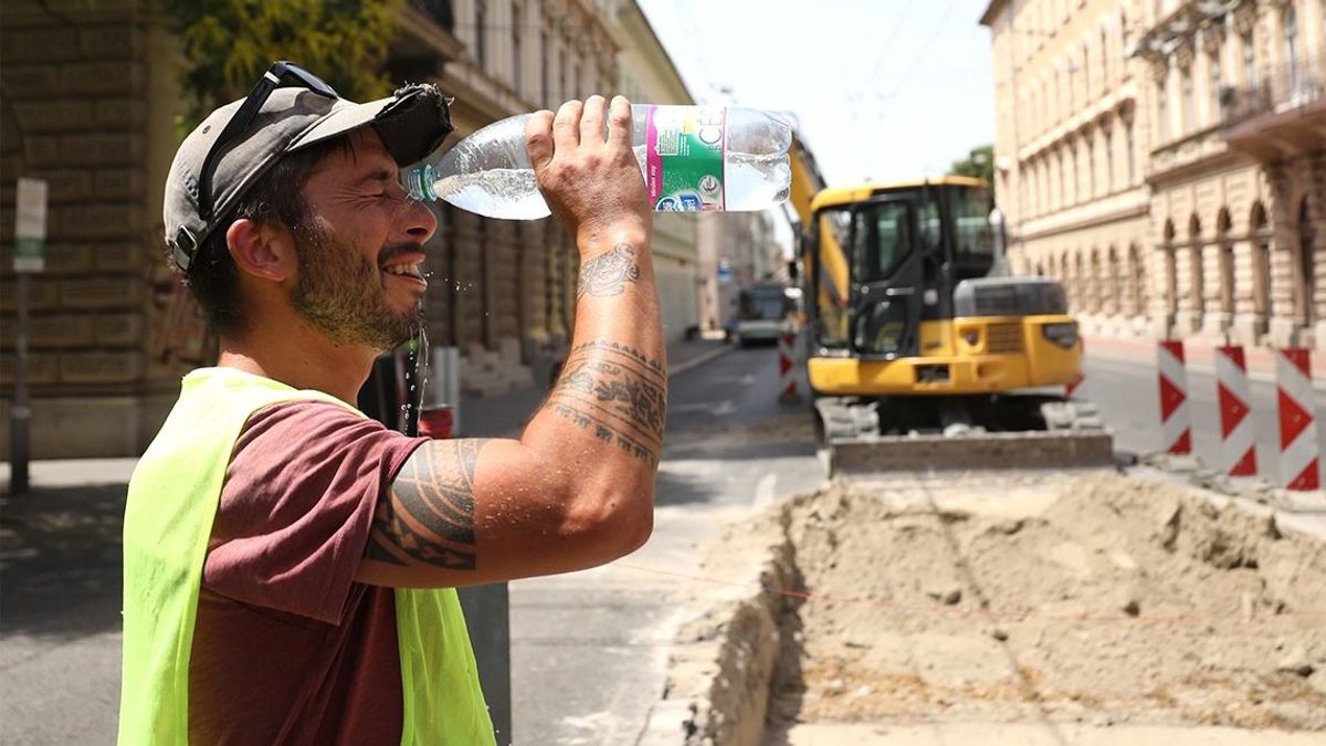 Hőségriadó: brutális hőmérséklet vár ránk a hétvégén