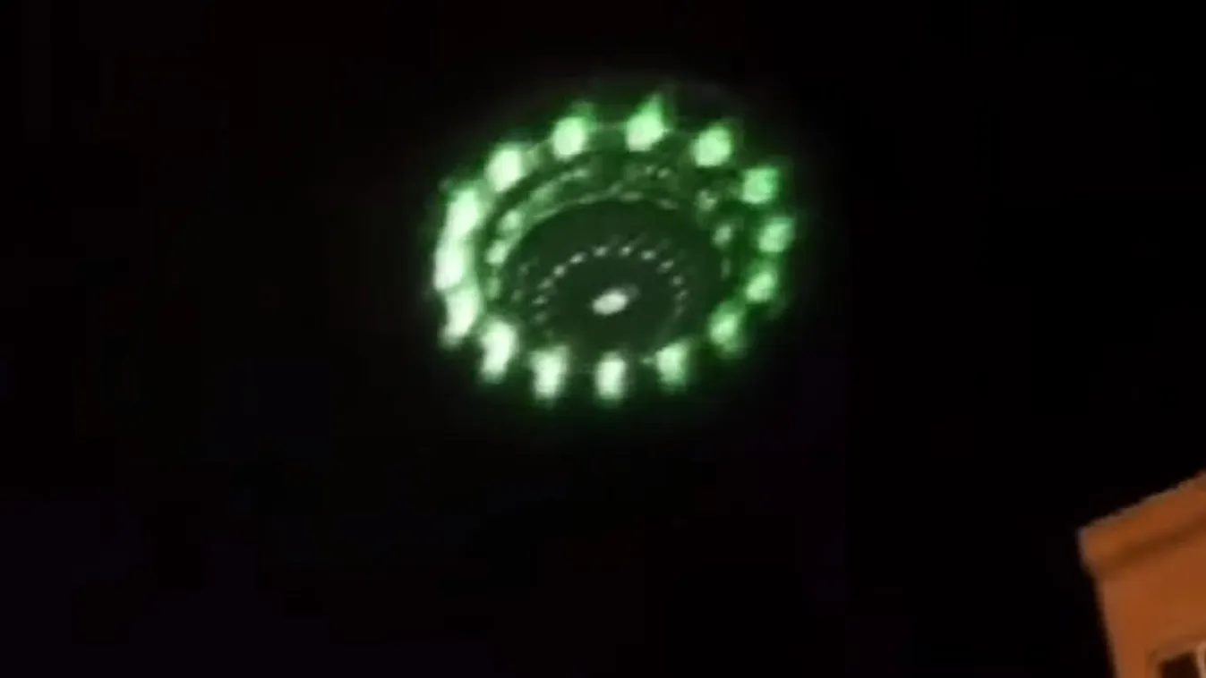 Kamera rögzítette: fényes, izzó UFO száguldott az égen