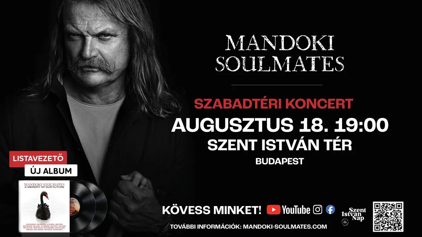 "Óriási megtiszteltetés a magyar közönségnek játszani" – Leslie Mandoki hatalmas örömhírt közölt