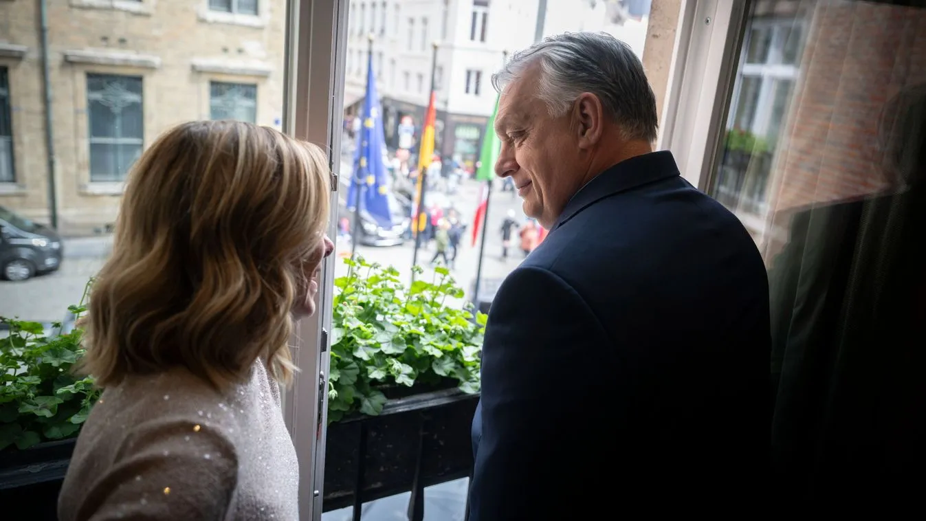Európa legnagyobb politikusaival tárgyalt Orbán Viktor Brüsszelben