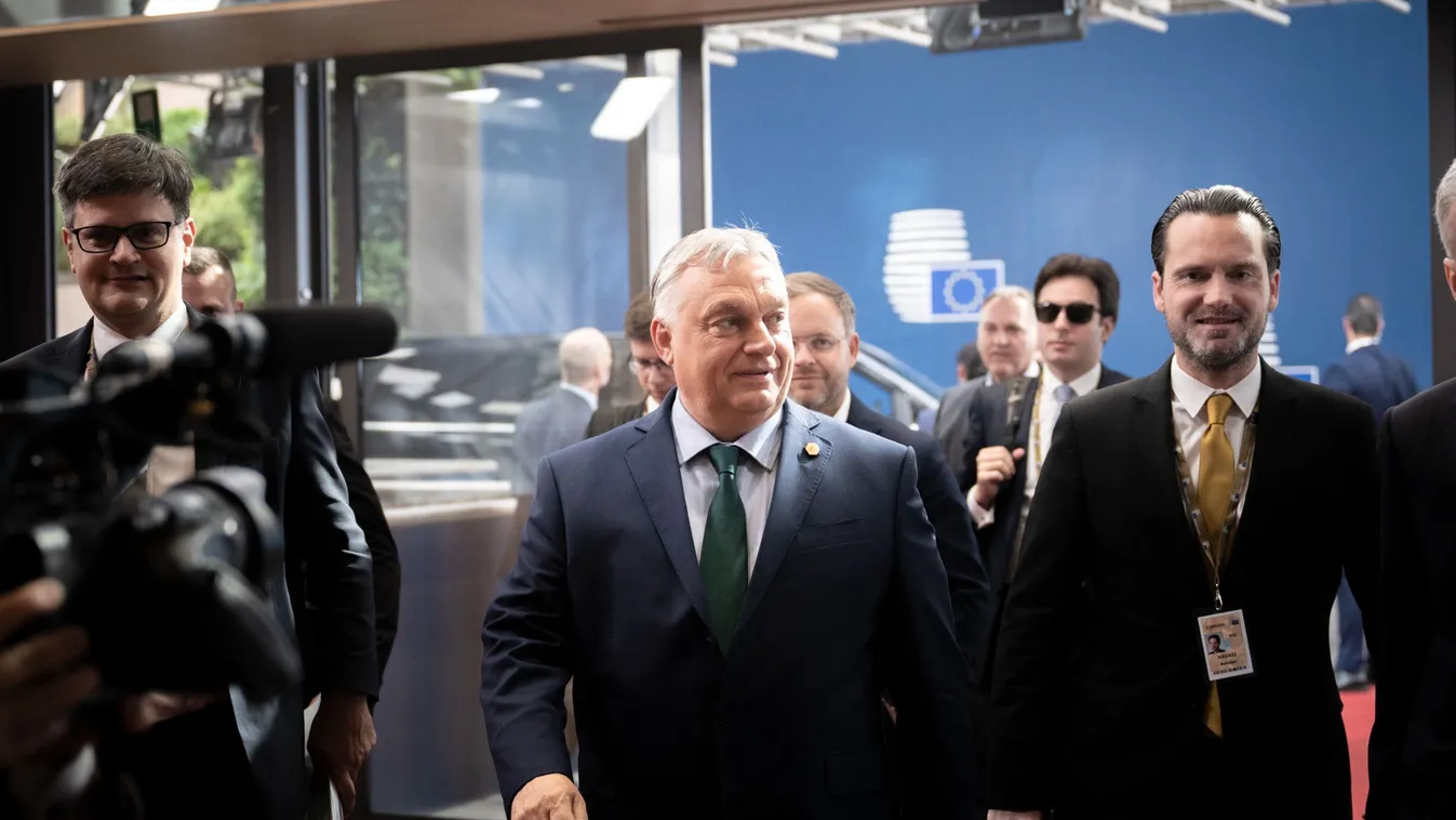 „Mesterhármas” - Orbán Viktor focis hasonlattal jelentkezett be az EU-csúcsról