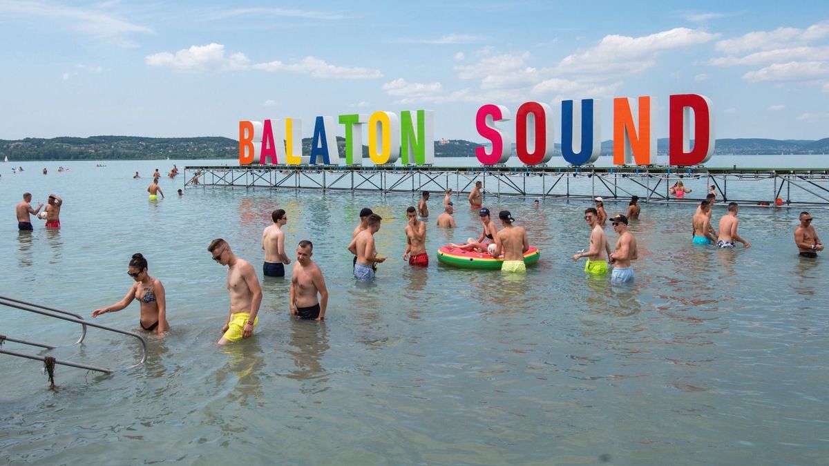 Így buliznak a sztárok a Balaton Soundon