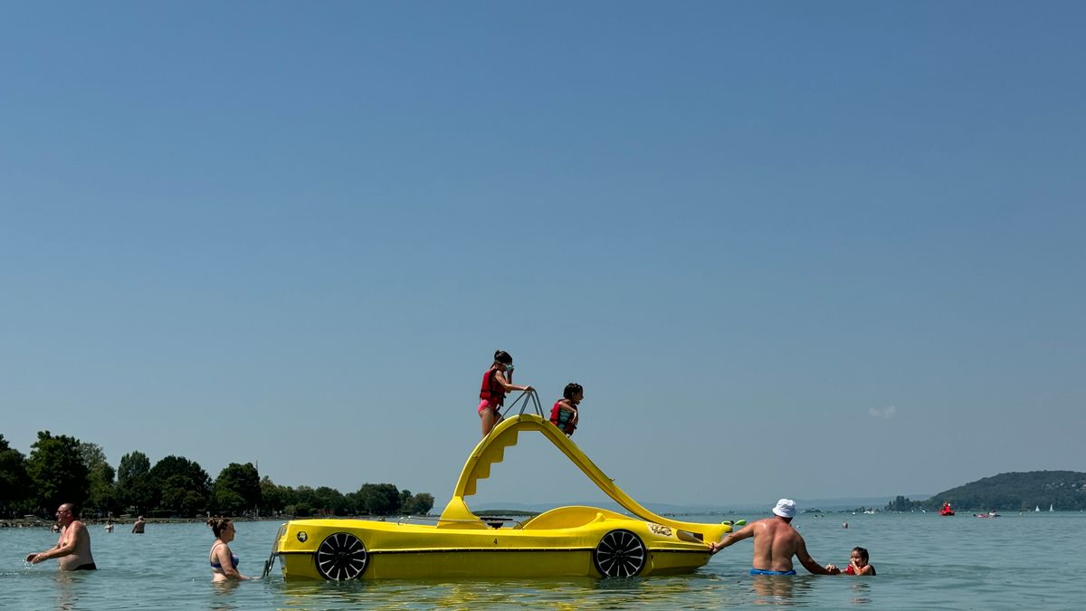 Halálra rémültek a Balatonnál: ez a lény mászott elő a magyar tengerből - videó