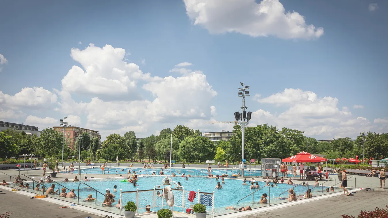 Megfagyott a levegő a budapesti strandon a TV2-es szépség miatt
