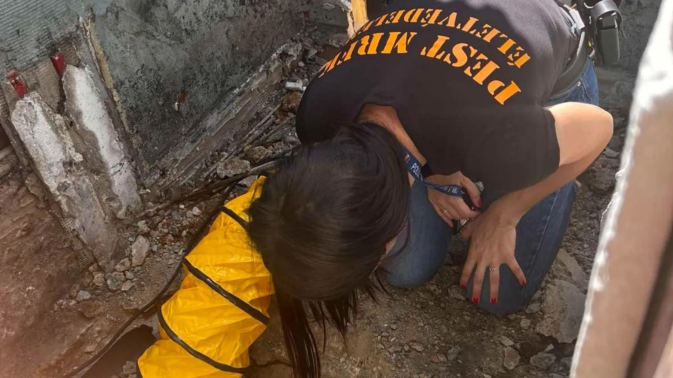 Horror Kiskunlacházán: derítő aknába dobtak egy újszülött csecsemőt
