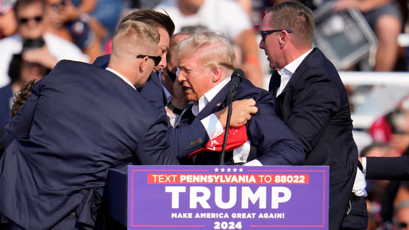 „Nekem most halottnak kéne lennem” – először szólalt meg Donald Trump a merénylet után