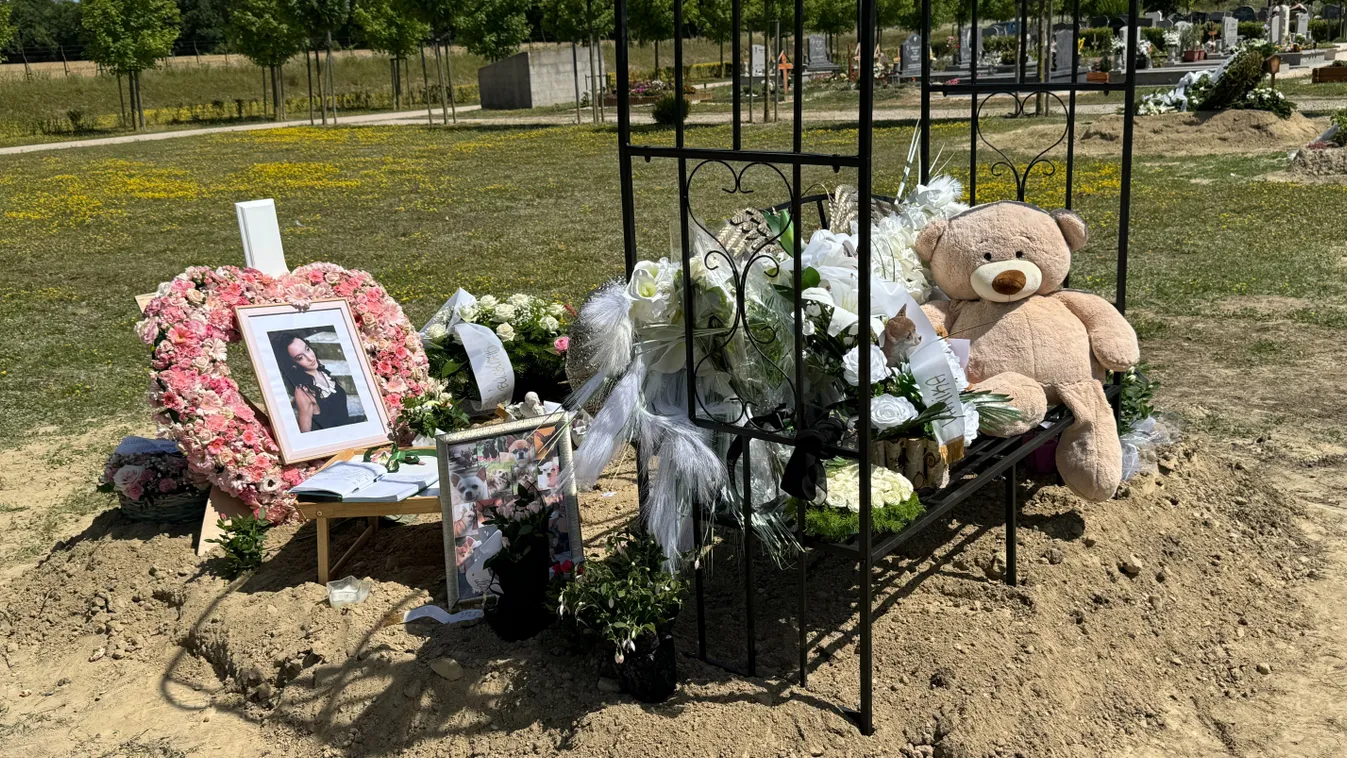 "Bár talán nem érezted, de nagyon sokan szerettünk" - Eltemették a 15 évesen elhunyt Vanesszát