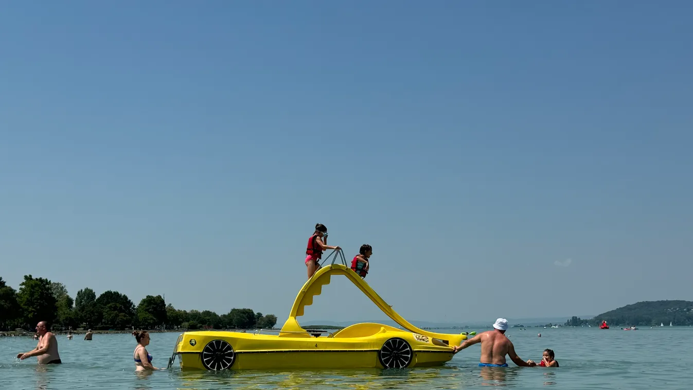 Halálra rémültek a Balatonnál: ez a lény mászott elő a magyar tengerből - videó