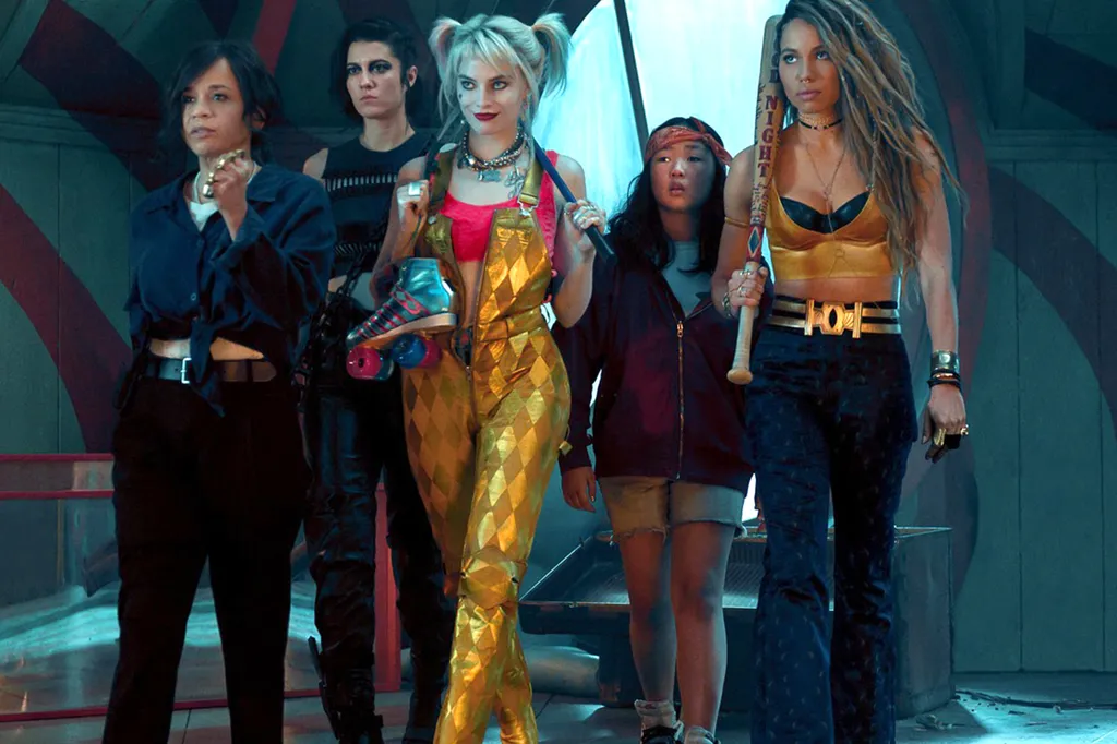 Warner Bros a publié une photo du film "Birds of Prey" avec Margot Robbie dans le rôle principal ***EXCLUSIVE*** 
