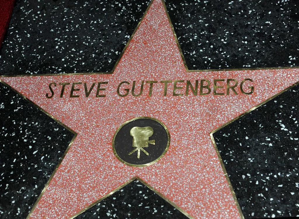 A szórakoztatóiparban végzett munkája elismeréseként Guttenberg csillagot kapott a tekintélyes Hollywoodi Hírességek Sétányán. Fotó: AFP