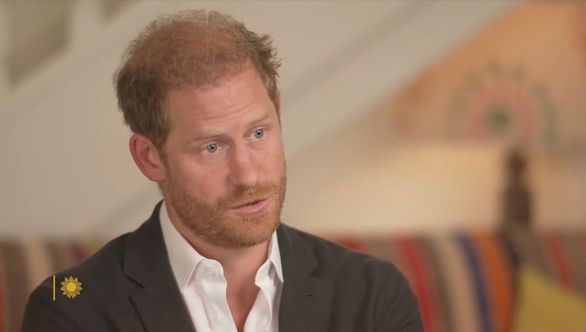 Le prince Harry, duc de Sussex et Meghan Markle, duchesse de Sussex, lors d'une interview pour l'émission CBS News Sunday Morning