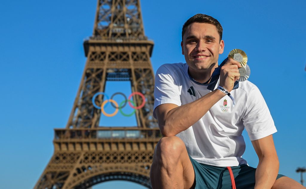 Magyar aranyérmesek a Trocadérón