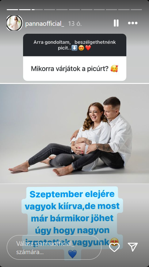 Patai Anna, Instagram-történet