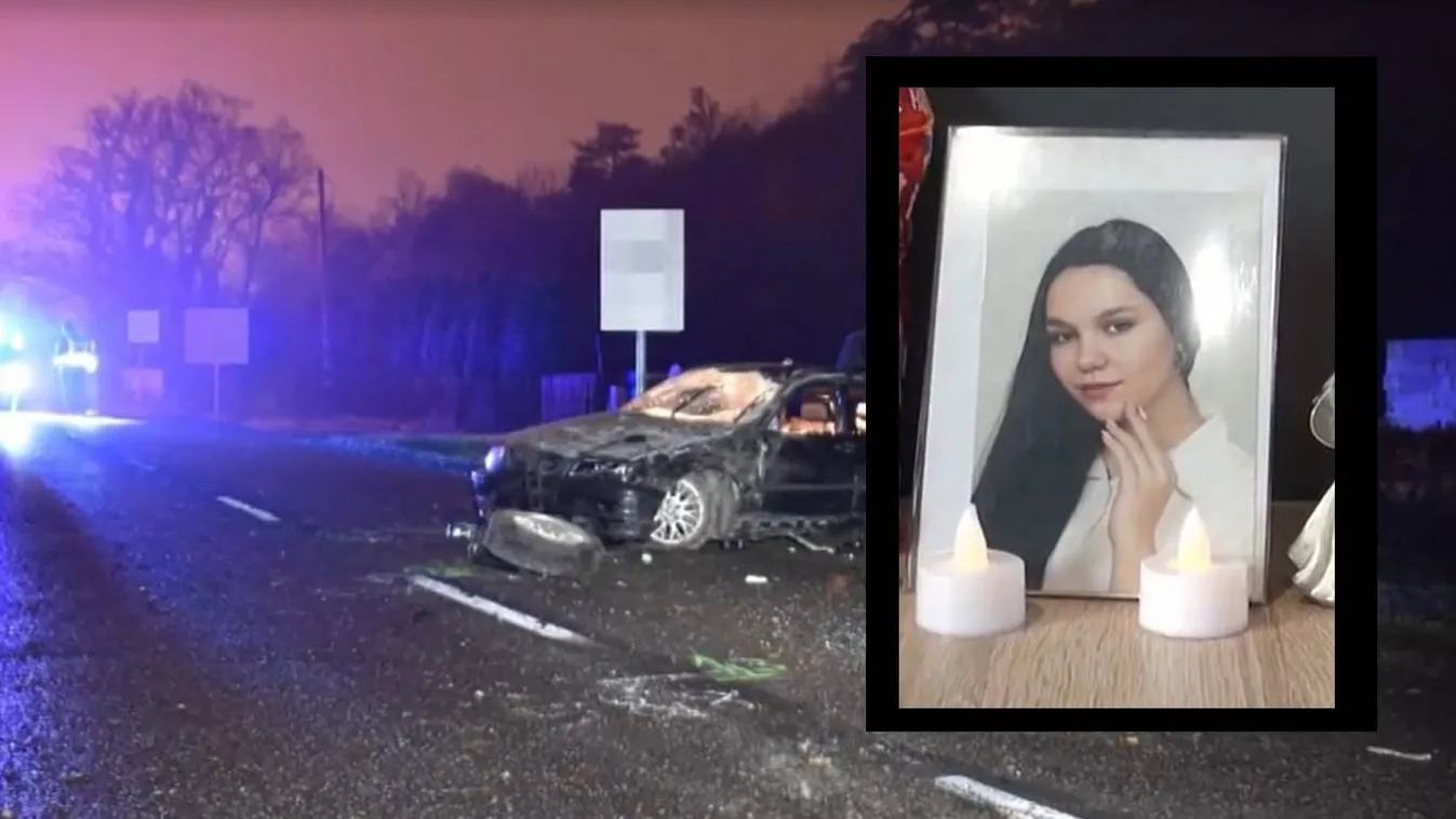 110-zel száguldva vitte a halálba a sofőr a kamasz Jázmint