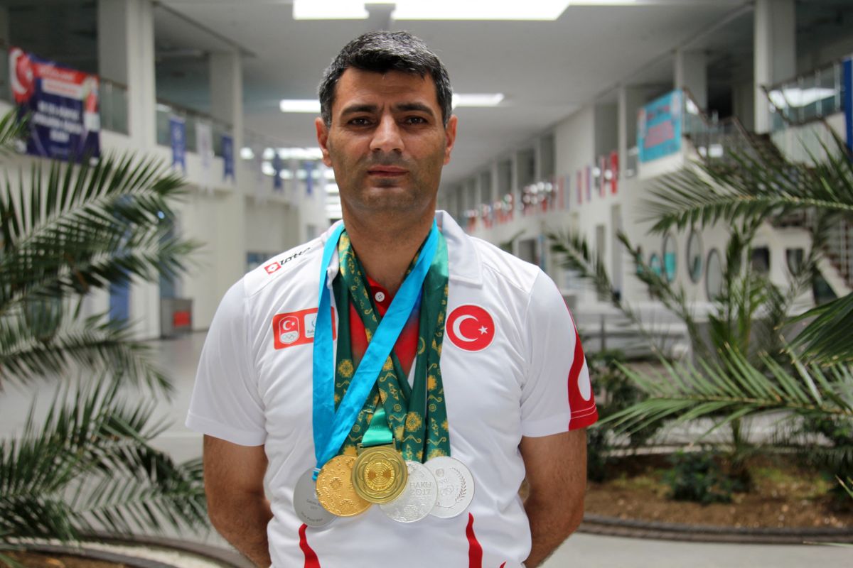 Turkish sport shooter Yusuf Dikec