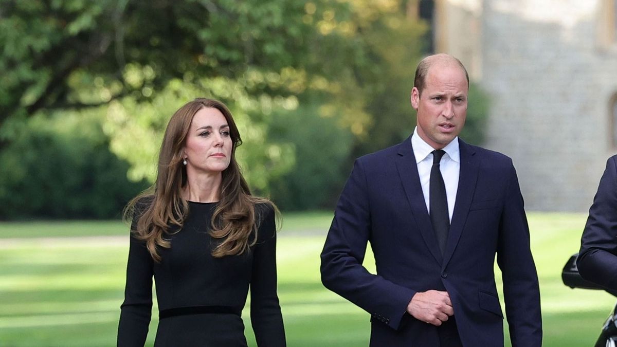 William, Kate, Harry and Meghan at Windsor Castle