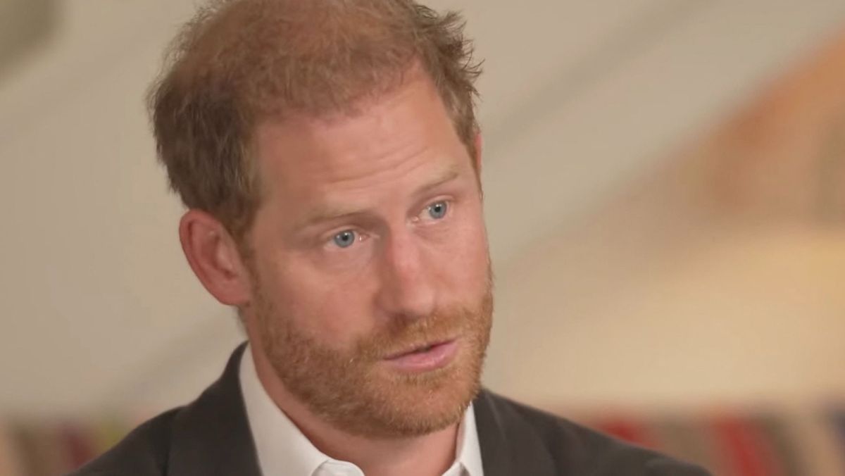 Le prince Harry, duc de Sussex et Meghan Markle, duchesse de Sussex, lors d'une interview pour l'émission CBS News Sunday Morning