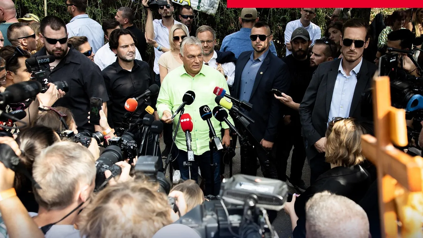 "Induljon a banzáj" - Orbán Viktor is megérkezett Kötcsére