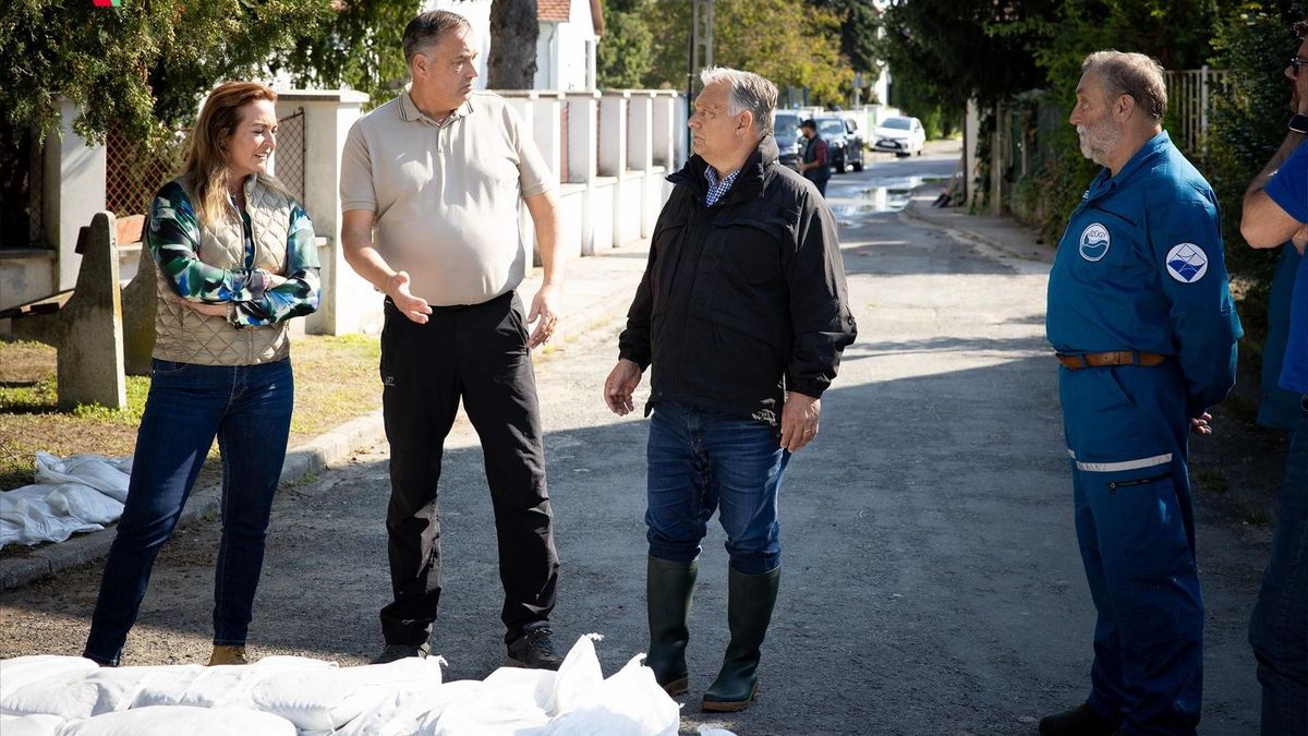 Orbán Viktor: Tetőzik az árvíz - videó