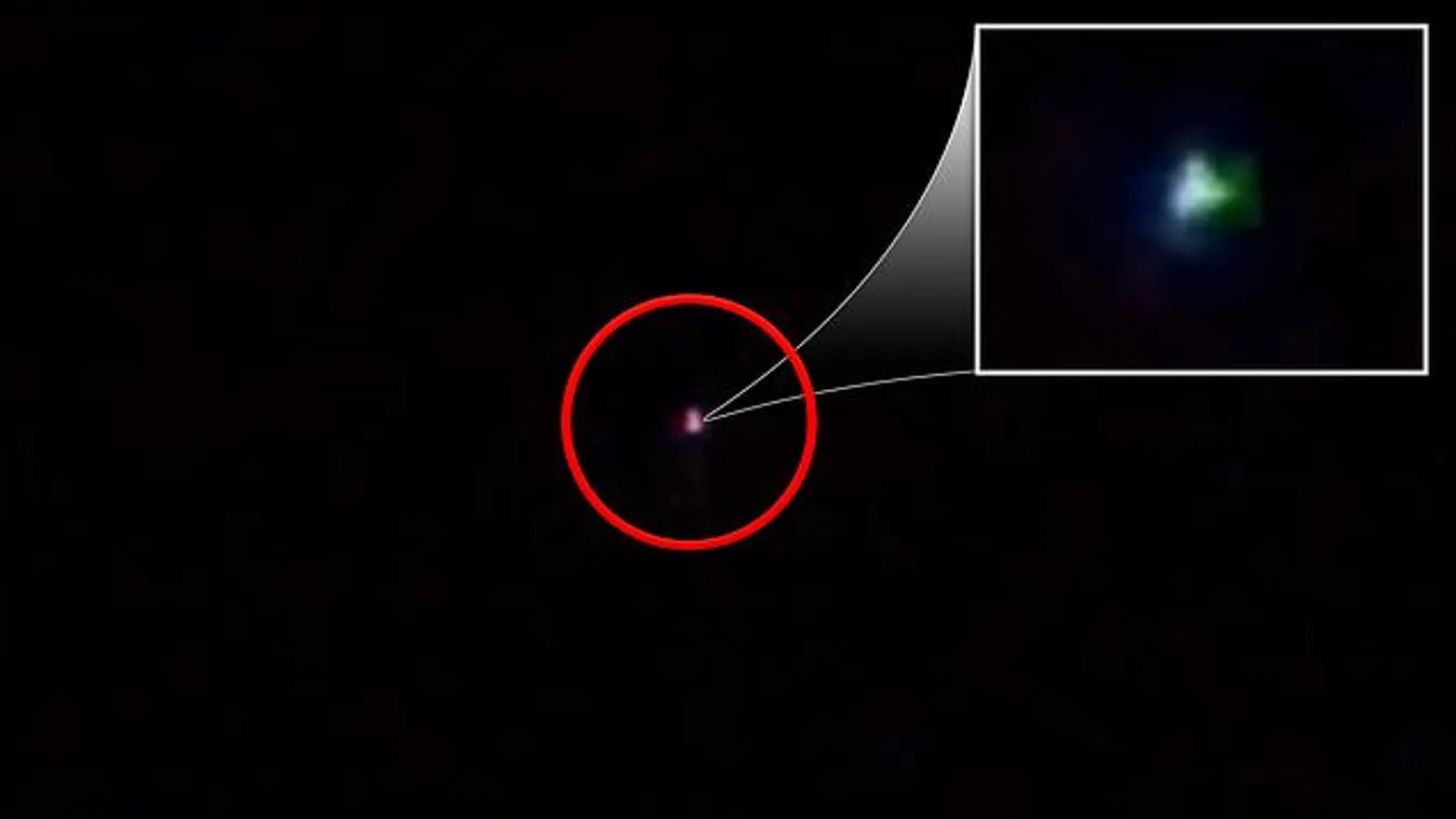 „El voltam ragadtatva” – Háromszög alakú, villogó, szivárványos UFO-t látott egy férfi