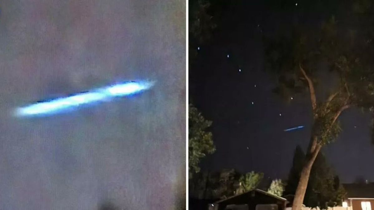 Forgó UFO jelent meg a hátsó udvaron, sírva zokogott férjének egy nő