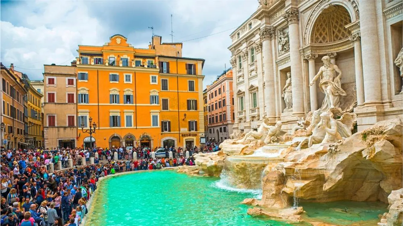 Róma korlátozhatja a turisták hozzáférését a Trevi-kúthoz