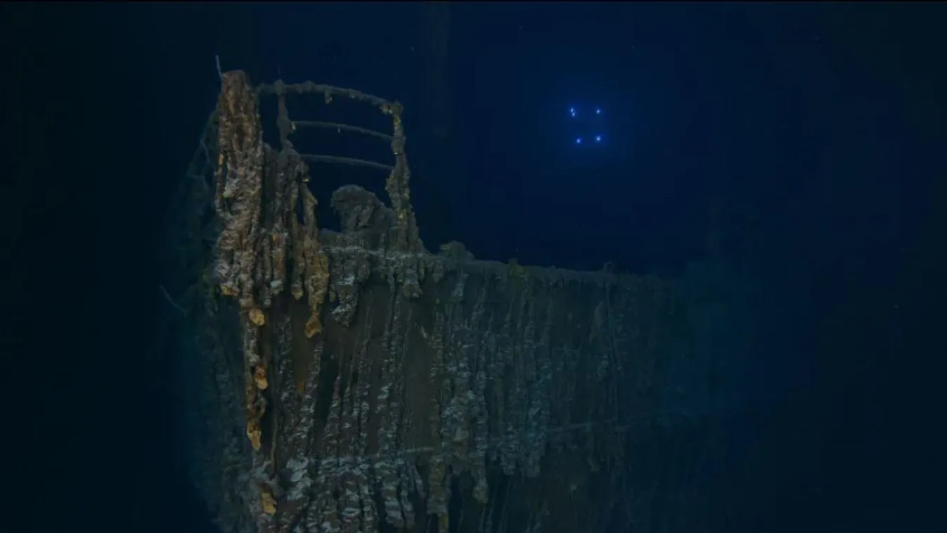 A Titanic drámai pusztulását mutatják be a hajóroncsról készült új fotók