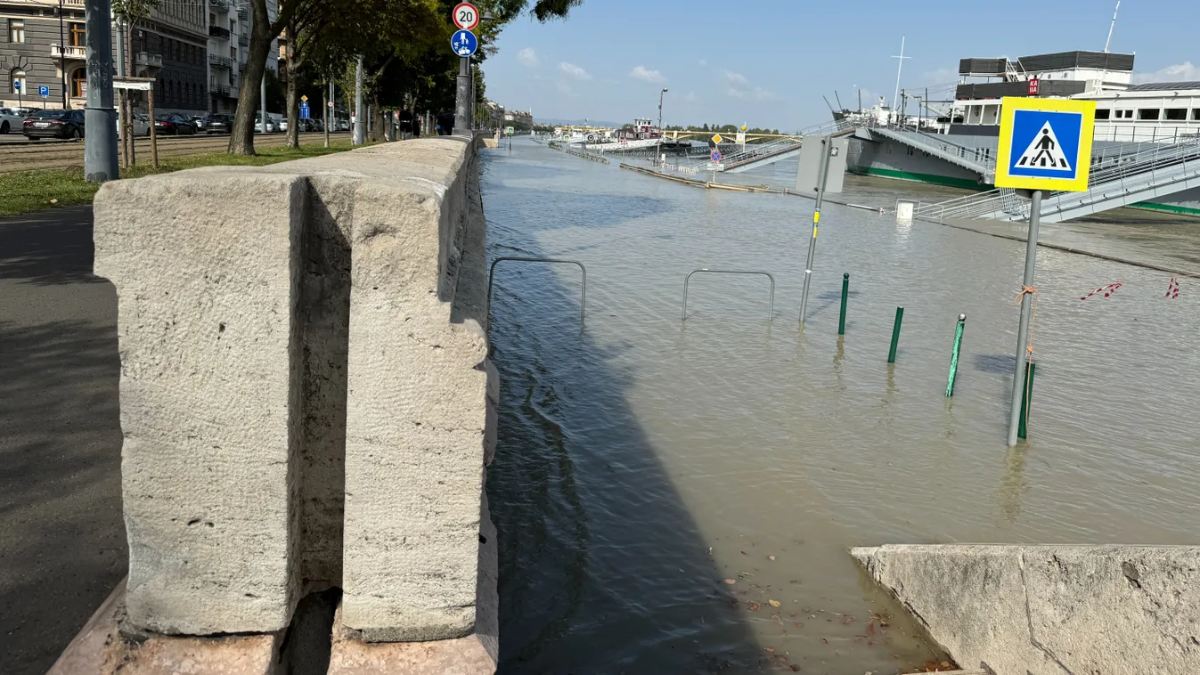 Árvízvédelem: a szombati budapesti árhullám után a hét elejére felszabadulhat a rakpart
