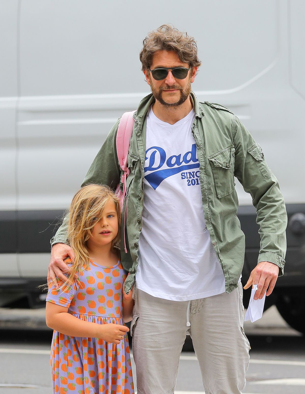 Bradley Cooper Takes Daughter Lea To Get Ice Cream - 11 Jun 2024