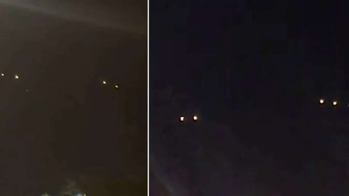 Tömeges UFO-észlelés történt: ezt látta több száz ember az égen